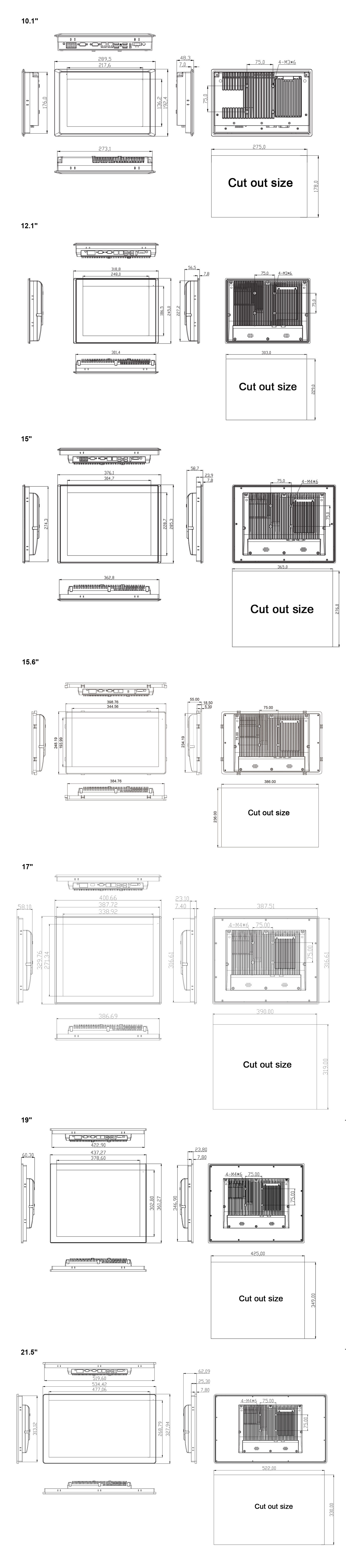 Industrial Panel PC SC500M Industrial Panel PC SC500M