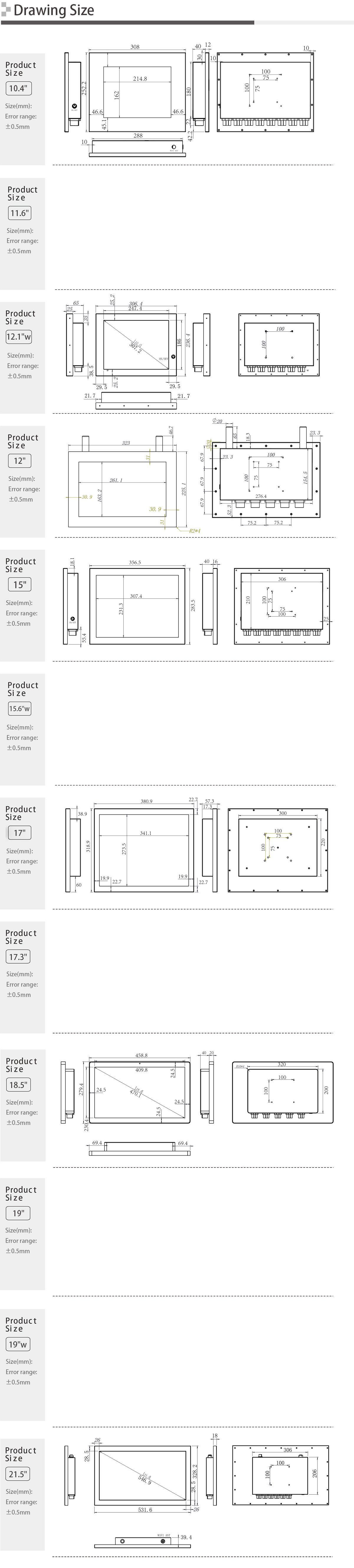 Full IP65 Stainless Steel Touch Panel PC SC100SW Full IP65 Stainless Steel Touch Panel PC SC100SW