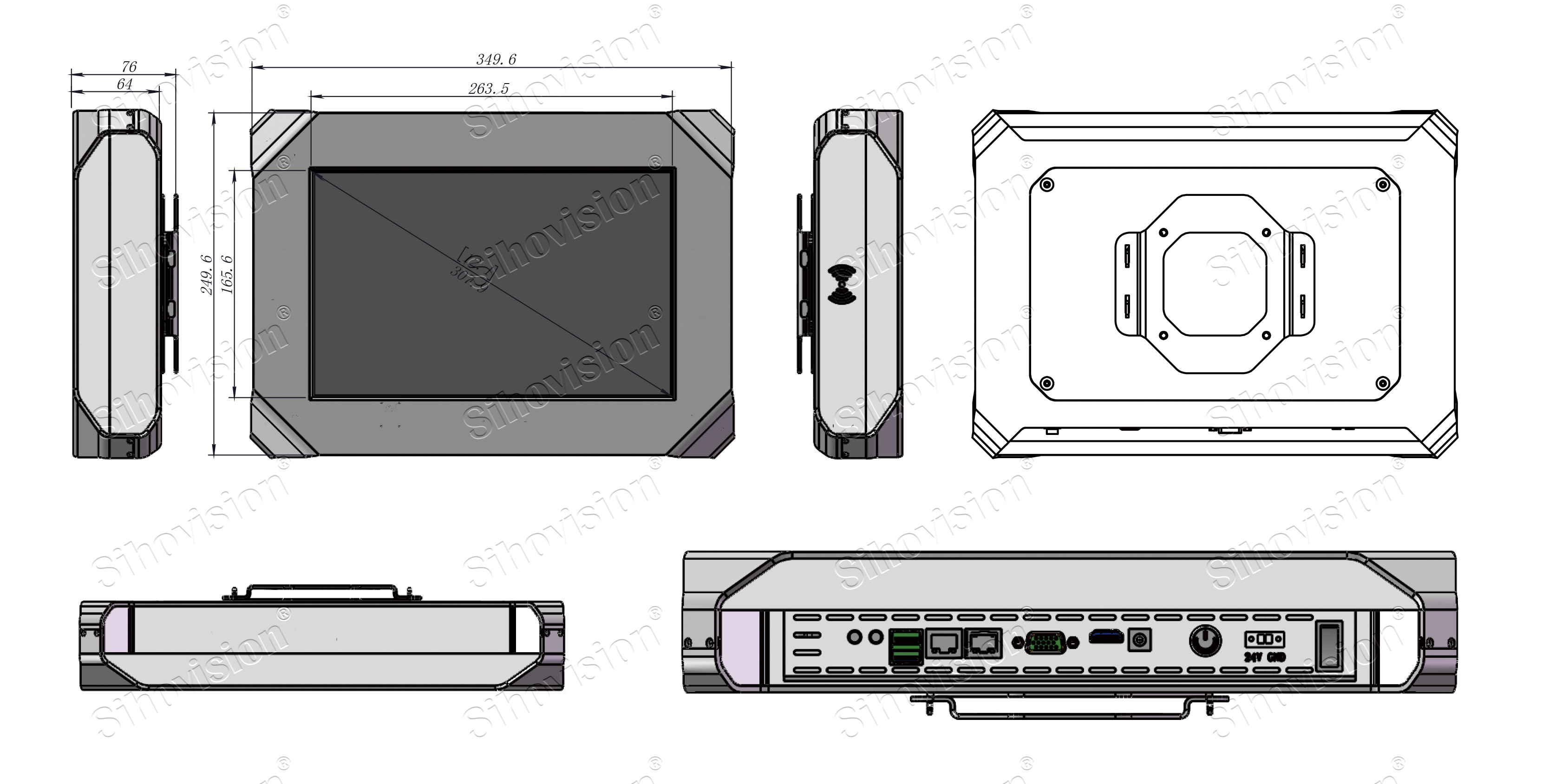 Magnetic Attraction Panel PC 12