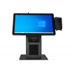 Stand 21.5 inch panel POS Terminal with 80mm printer and scanner