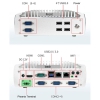 fanless embedded computer with 6 x COM
