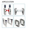 Face recognition tablet with infrared thermometer