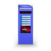 Outdoor electronic bus stop sign