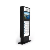 Outdoor electronic bus stop sign
