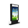 Outdoor electronic bus stop sign