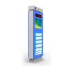 Outdoor electronic bus stop sign