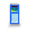 Outdoor electronic bus stop sign