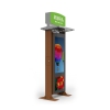 55 inch outdoor electronic bus stop sign