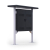 49-inch dual-screen column ceiling model