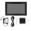Fanless industrial touch panel pc 2 lan 6 USB aluminum alloyed