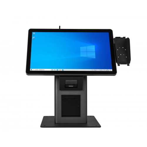 Stand 21.5 inch panel POS Terminal with 80mm printer and scanner