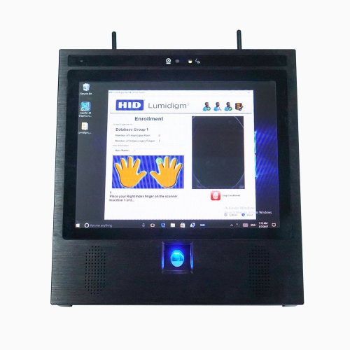 15 inch Touch Panel PC with Fingerprint Reader