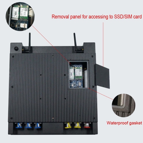 15 inch Touch Panel PC with Fingerprint Reader