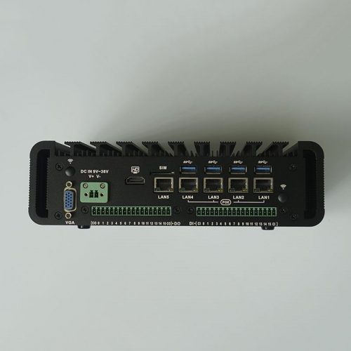 Industrial POE Mini PC with 18PIN GPIO