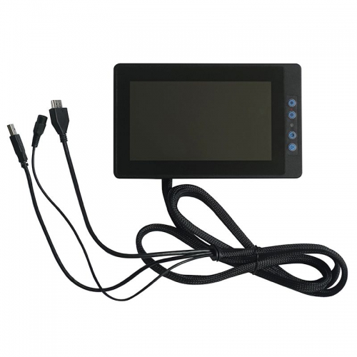 7 inch Industrial wide temperaturer LCD monitor with remote control