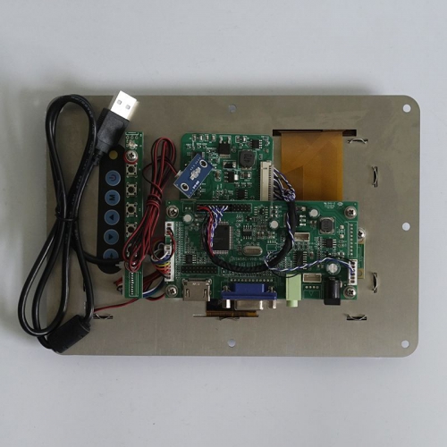 Anti reflection without case 7 inch open frame monitor