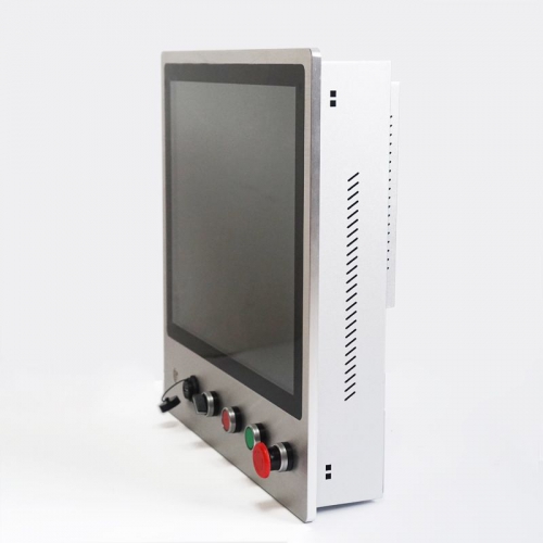 Embedded Automatic Control Panel PC with Emergency Button