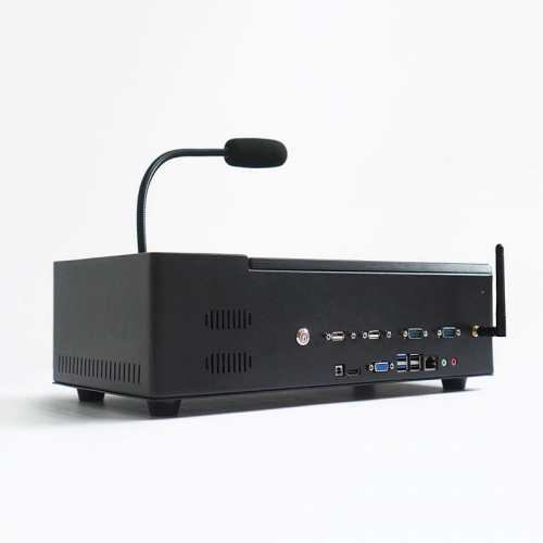 I5-6360U 8G RAM Touch Panel PC with Gooseneck Microphone