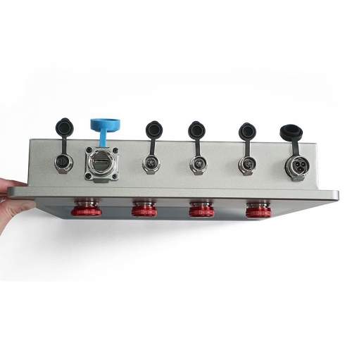 12 inch full IP65 waterproof Industrial control Monitor with 4 Buttons