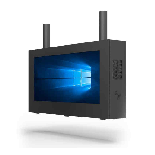 55-inch double-sided screen hanging outdoor advertising machine