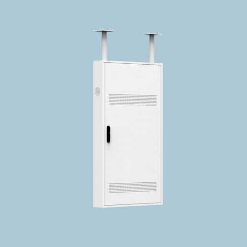 Vertical screen hanging outdoor advertising machine