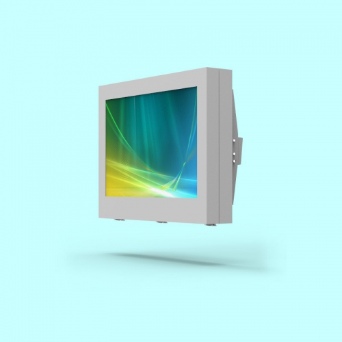 65-inch horizontal screen wall-mounted outdoor advertising machine
