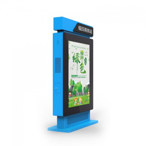 55 double screen electronic bus stop sign