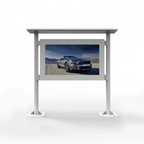 65-inch horizontal screen column with roof
