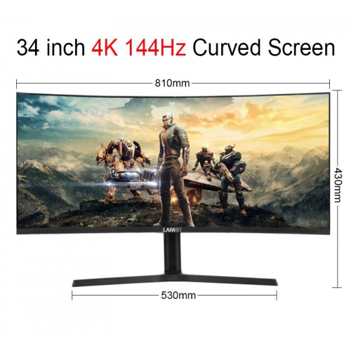 29 inch 2K 75Hz straight screen with ribbonfish screen