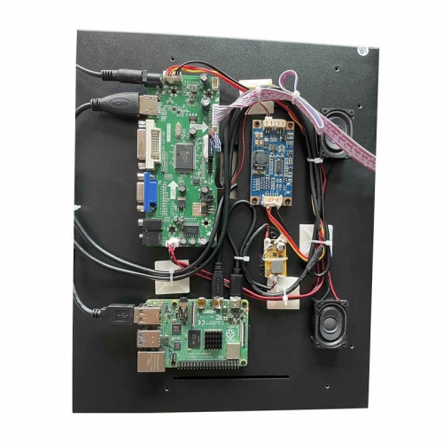 Built in a raspberry pi 4b embedded touch monitor 1000 nits