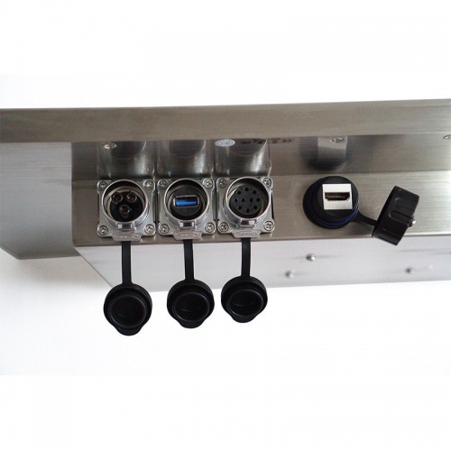 316 stainless steel enclosure rugged monitor 24