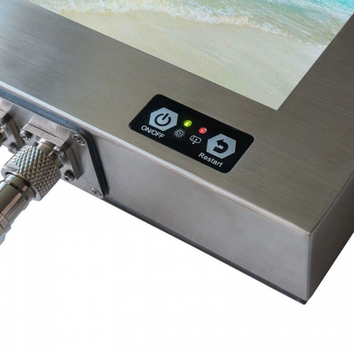 IP67 Stainless Steel Enclosure Fanless All In One PC