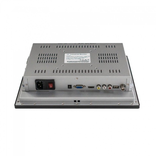 Built-in Power Adapter Industrial LCD Monitor 12 Inch