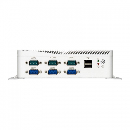 Low power mini computer 6 RS-232 serial ports