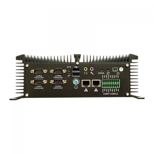 12Pcs COM Fanless Computer Intel 10 Gen Core with GPIO