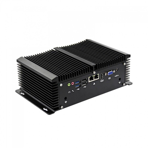 Low power windows 10 mini pc fanless 8Pcs USB port