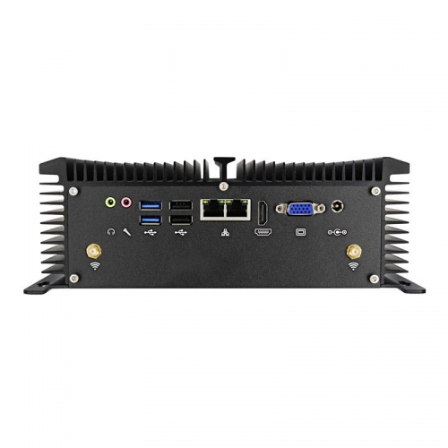 Low power windows 10 mini pc fanless 8Pcs USB port