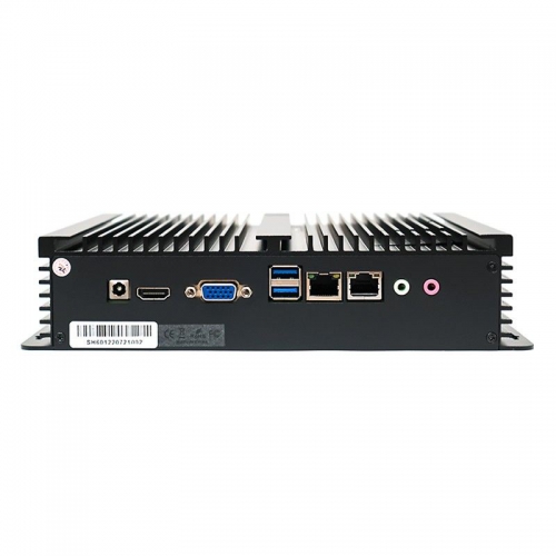Fanless mini pc core i3 10110U dual lan convenient maintenance