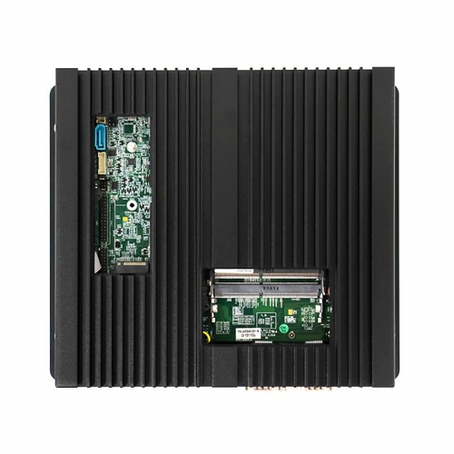 Fanless mini pc core i3 10110U dual lan convenient maintenance