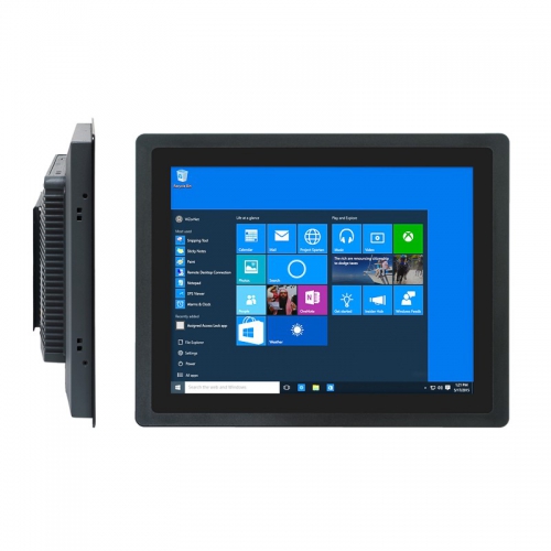 Full HD LCD touch monitor LED backlight front ip65 waterproof