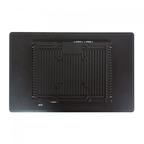 Fanless industrial touch panel pc 2 lan 6 USB aluminum alloyed